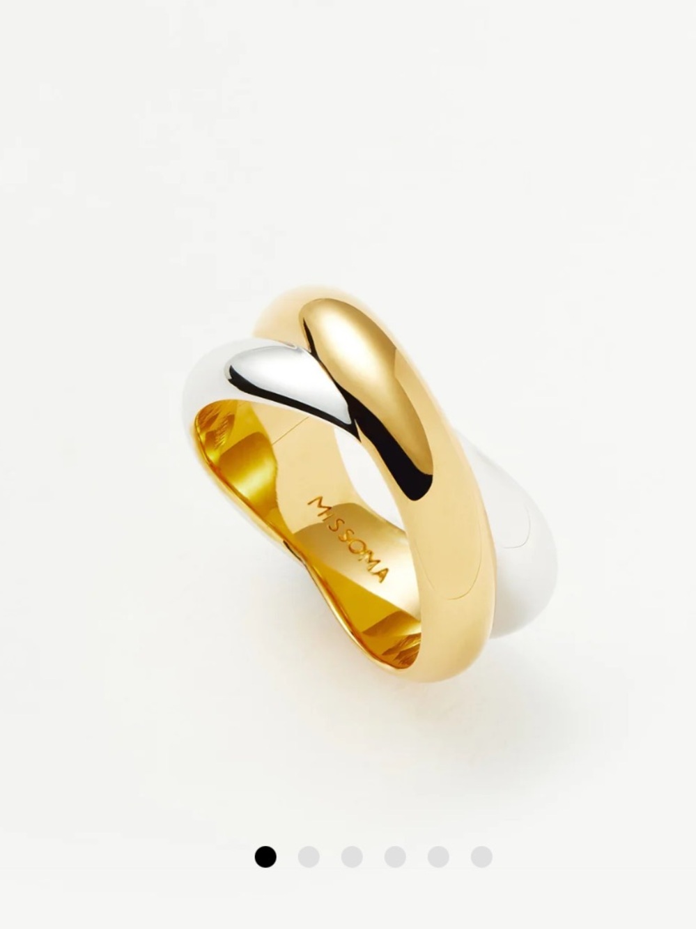 MISSOMA Lucy Williams Chunky Entwine Ring